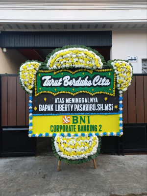 Papan Bunga Duka di Sukarapih