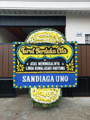 Papan Bunga Duka di Sukarapih