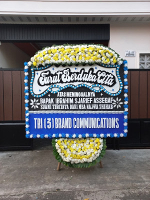 Papan Bunga Duka di Sukarapih
